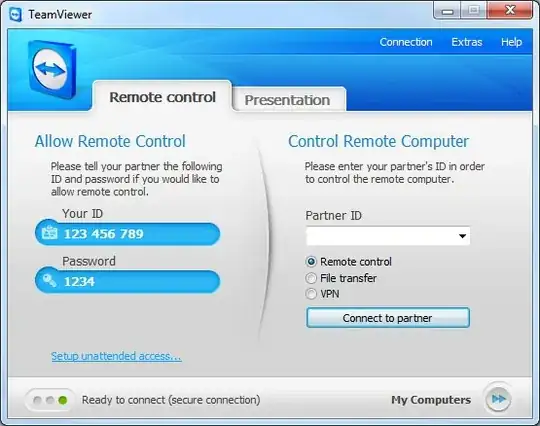 TeamViewer screen shot