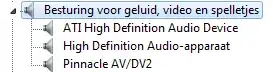 Besturing voor geluid, video en spelletjes = Sound, video and game controllers