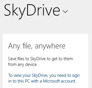SkyDrive