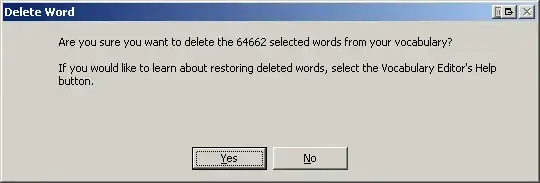 "are you sure?" prompt