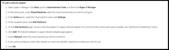 add virtual network adapter Hyper-V