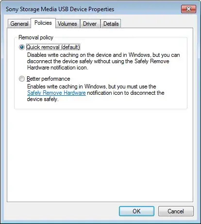 USB flash-drive policy
