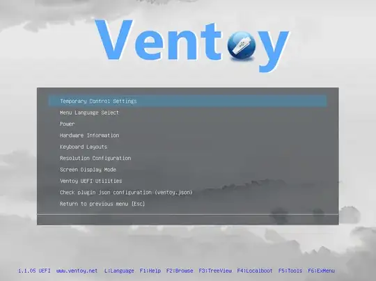 Temporary Control Settings