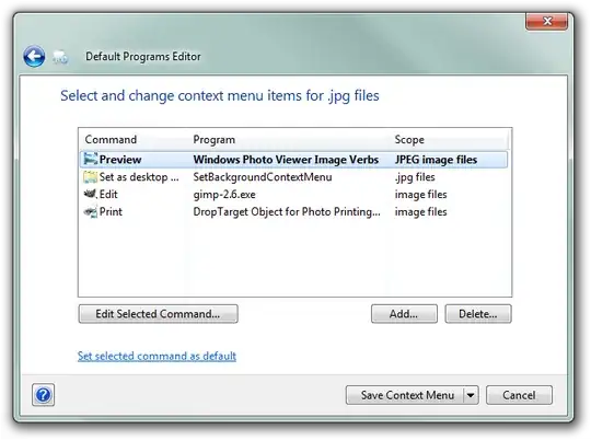 Default Programs Editor Context Menu Editing