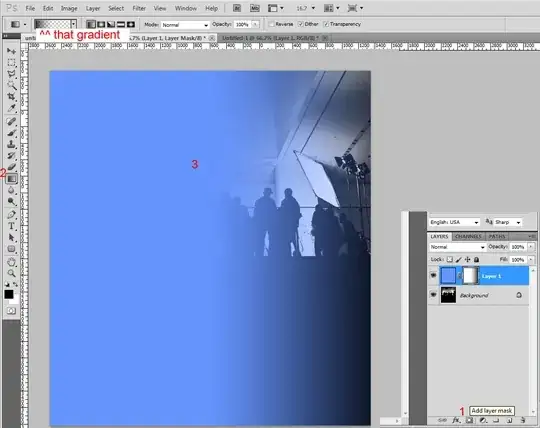 making of fading effect