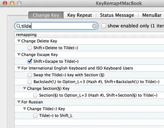 Setting the tilde key to Shift + Escape in KeyRemap4MacBook