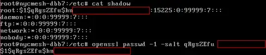 verify root password with manual hash