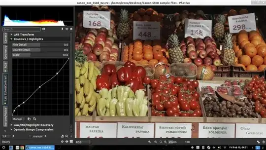 photivo under the same OS