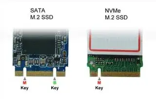 M.2 SATA M.2 NVMe