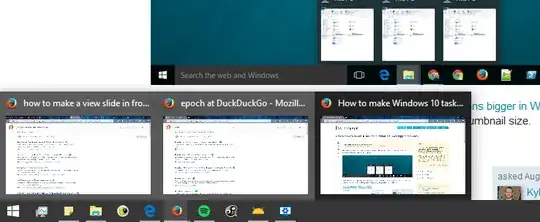 another thumbnail showing three Firefox windows