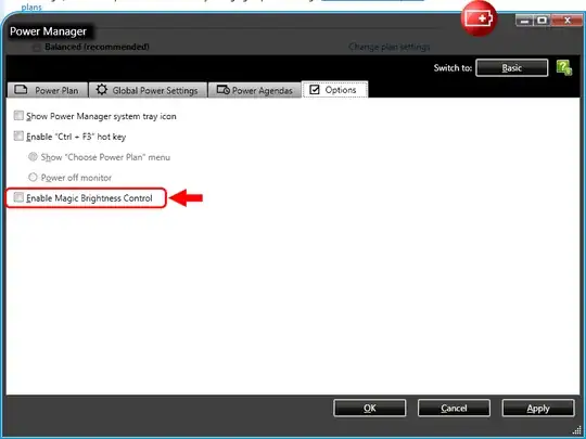Options, Magic Brightness Control