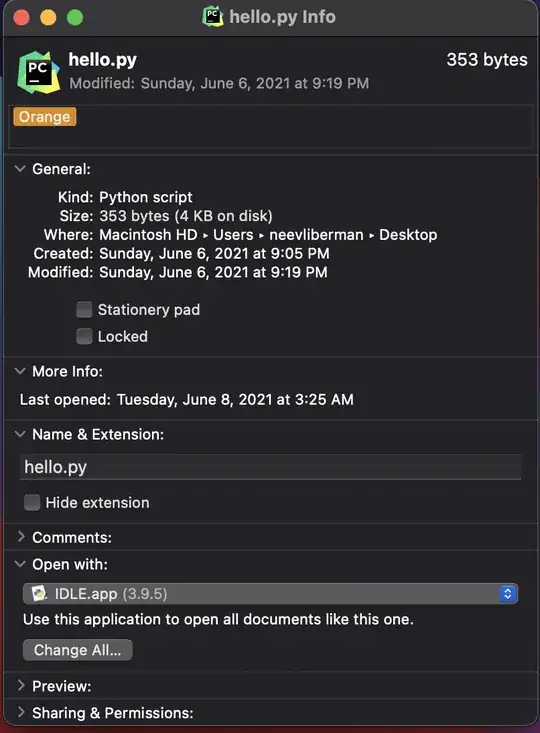The window that opens when using Python Launcher to open a .py file