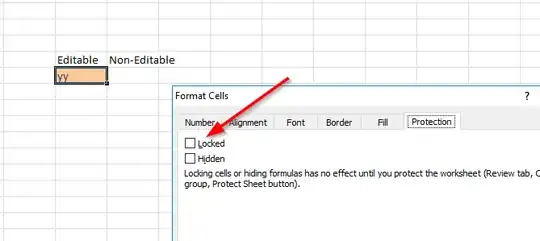 Disable cell protection