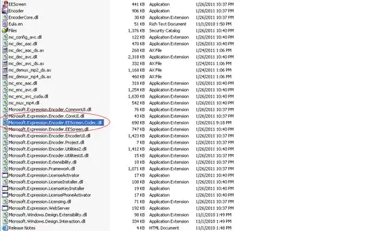 The codec in the same directory as everything else