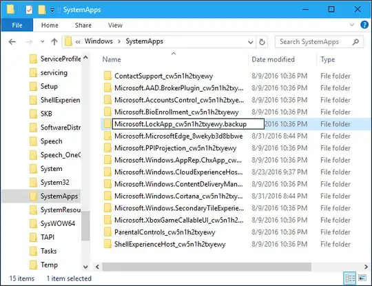 LockApp Folder Suffix