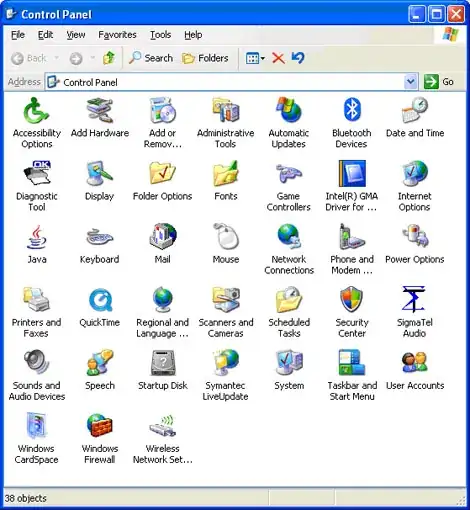 Windows XP virus change every thing in theme in Display (Control panel)
