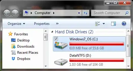 C drive before so-called 'clean-up'