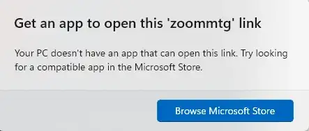 zoom Microsoft store