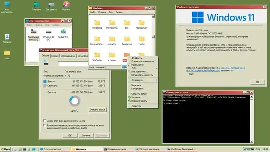 Windows 11 in classic theme, with the help of ExplorerPatcher and OpenShell