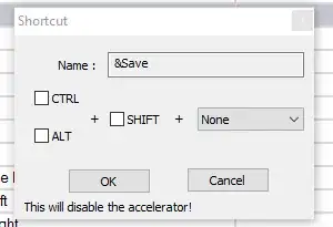 Disabling the default 'save' shortcut