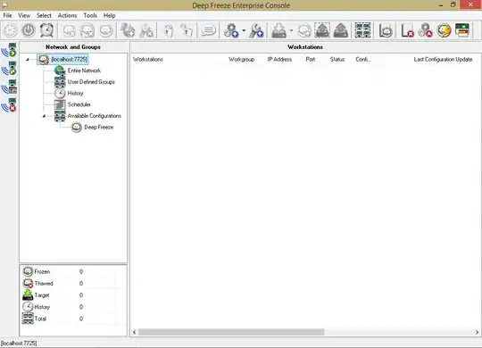 What the Console looks like without my PC.