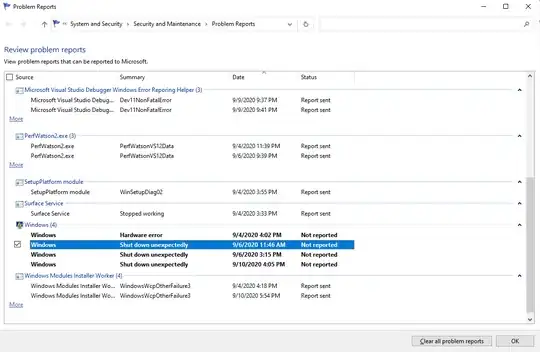 Problem Report Viewer, 2nd Screenshot