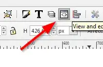 XML Editor button