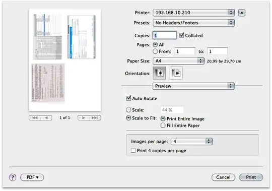 Print dialog screenshot