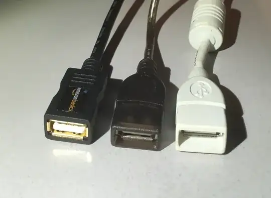 USB Cable comparison
