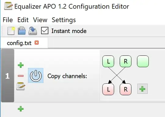 Copy Channels visual config editor
