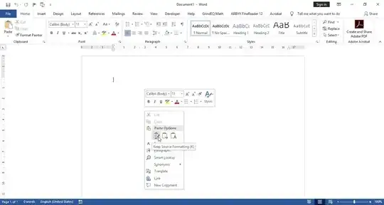 inserting HTML text with syntax highlighting into the MS Word, taking into account the formatting