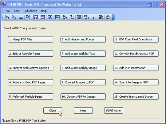 PDFill PDF Tools screenshot