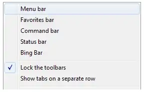 Always show menu bar