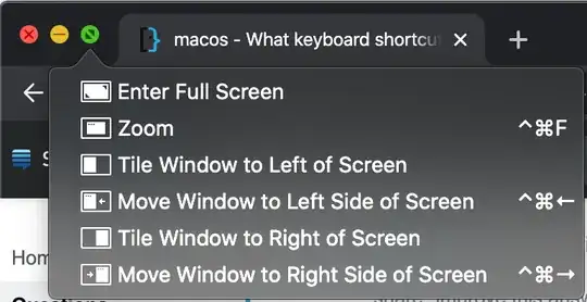 macOS Catalina window tiling options