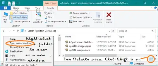 Windows Search options