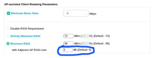 Screenshot from web UI on VigorAP 903