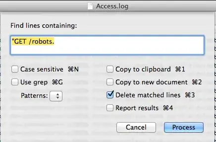 Process Lines Containing