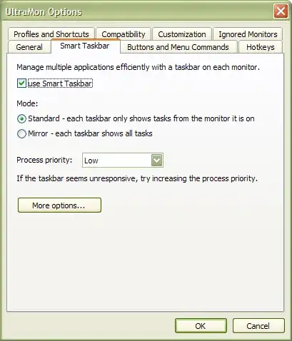 UltraMon Options Screenshot