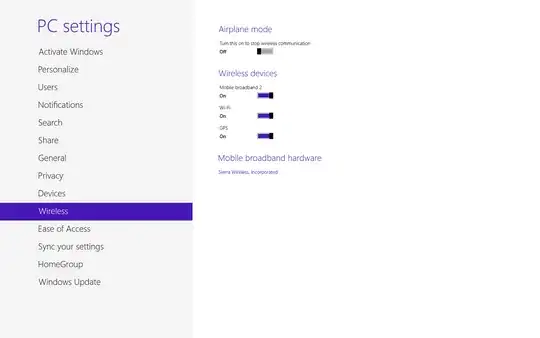 After installing update