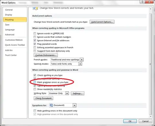 How to disable grammar checking whilst typing.