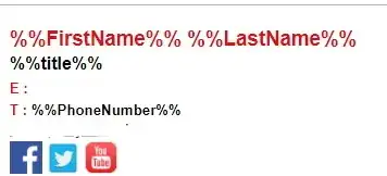 Signature with blank email - don't want this line appearing