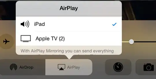 AirPlay screenshot