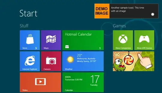 Windows 8 Toast with image