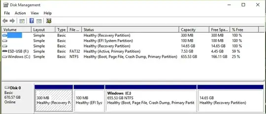 Illustration showing that motherboard RAID appears as a normal disk at the OS level.