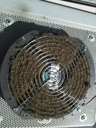 Side Fan of the case