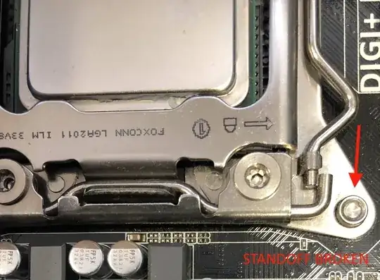 Hyper 212 EVO Standoff Broken On Motherboard