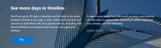 Notably missing: a button for "No, don't ask me again"