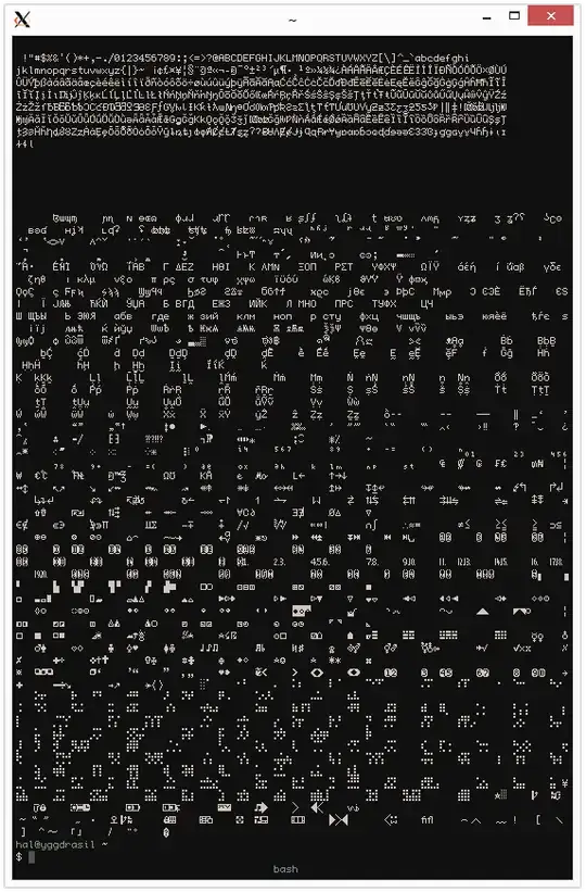 tmux with utf8 not enabled