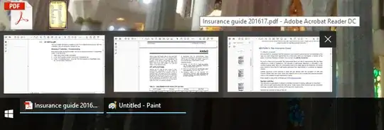 thumbnails for three PDF docs using Print-Screen pasted into Paint