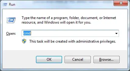 Run panel with UAC-bypass warning
